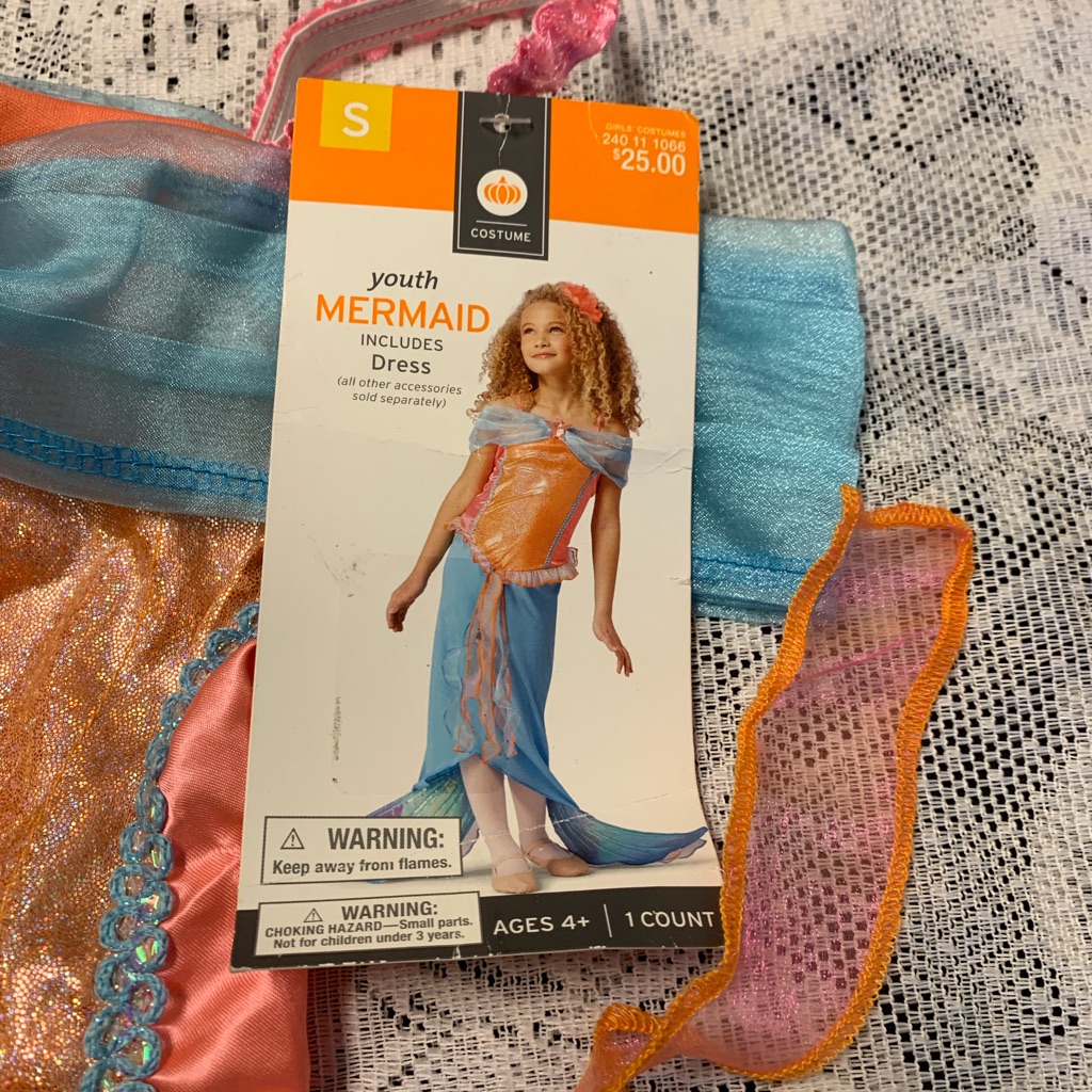 Youth Mermaid Halloween Costumes